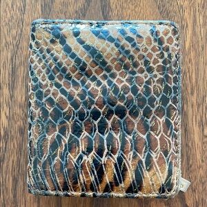 🌟 LAST CHANCE 🌟 Hobo The Original - Snake Print Wallet
